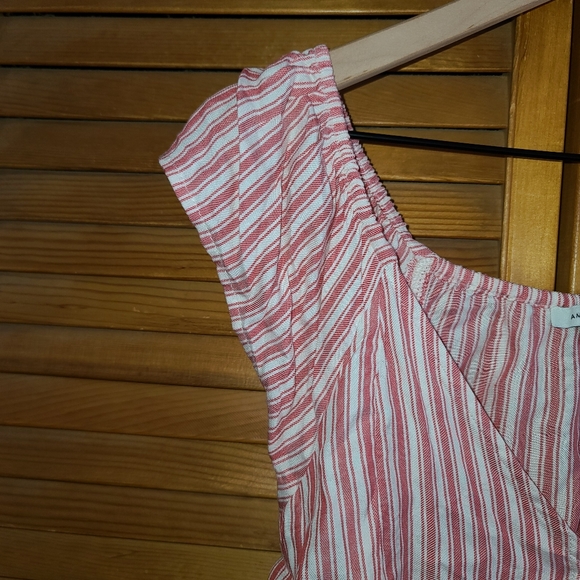 American Eagle Stripe Button Down Shirt - Picture 3 of 9